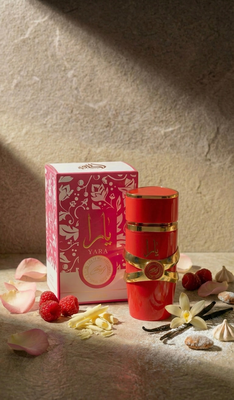 Lattafa Yara Candy Luxury Perfume - Fresh & Woody | Naoual Bottega