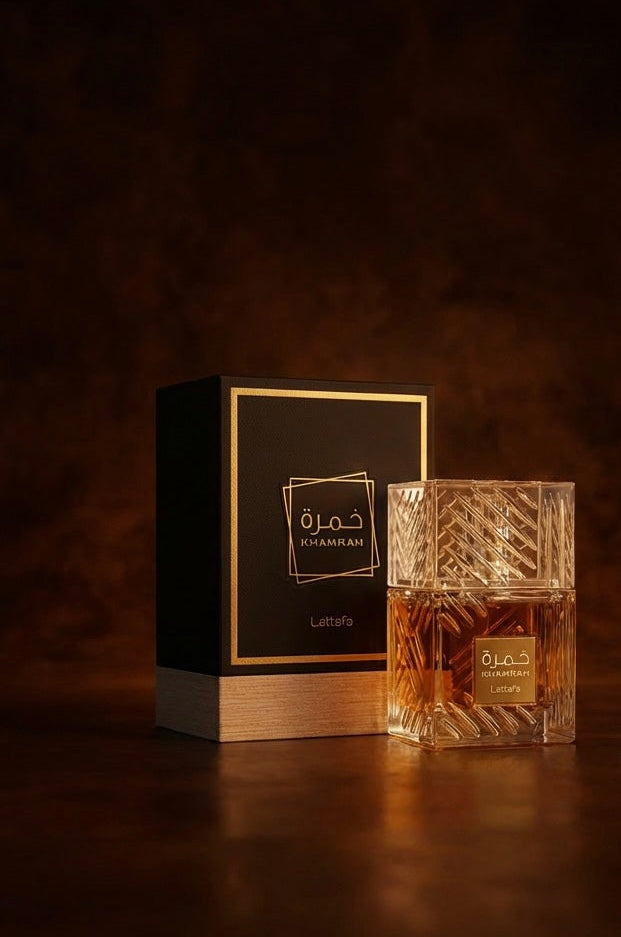 Khamrah Warm Spicy Sweet Fragrance - Cinnamon & Vanilla | Naoual Bottega