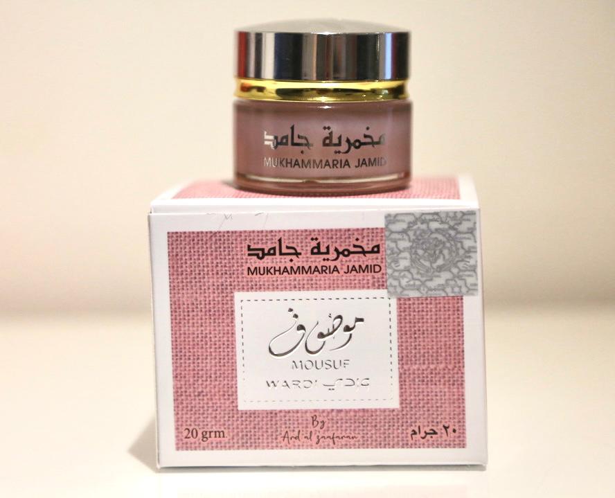 Cream Wardi Solid Fragrance for Hair & Body - Vanilla & Musk | Naoual Bottega