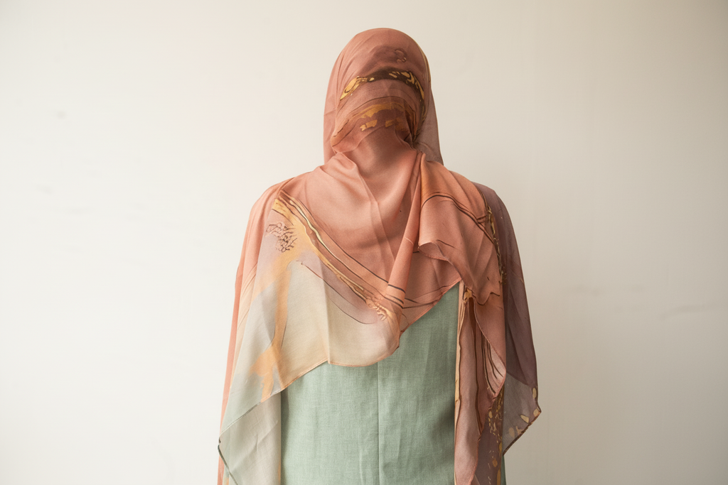 Dusty Rose Hijab - Enhanced 2
